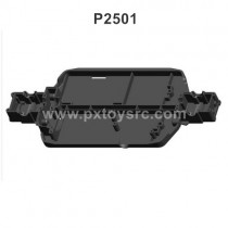 REMO P2501 Chassis Black For 1665 Sevor 1/16 RC Car Parts