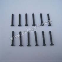 HBX 12813 Parts Countersunk Self Tapping Screw 2X15mm S011
