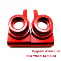 wltoys 144001 parts upgrade Metal Rear Wheel Seat Red