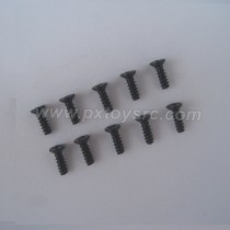 HBX 12889 Thruster Parts 2.6X8 Countersunk Self Tapping Screw S020