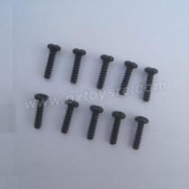 HBX 12889 Thruster Parts 2.6X10 Round Head Self Tapping Screw S029