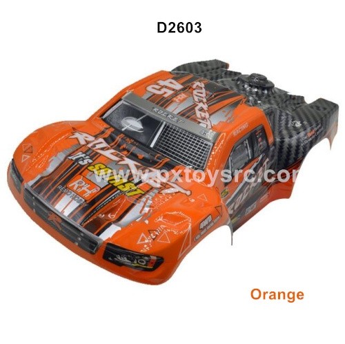 REMO HOBBY 1621 Rocket Parts Body Shell D2603 Orange