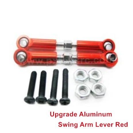 wltoys 144001 parts upgrade Metal Front Swing Arm Lever