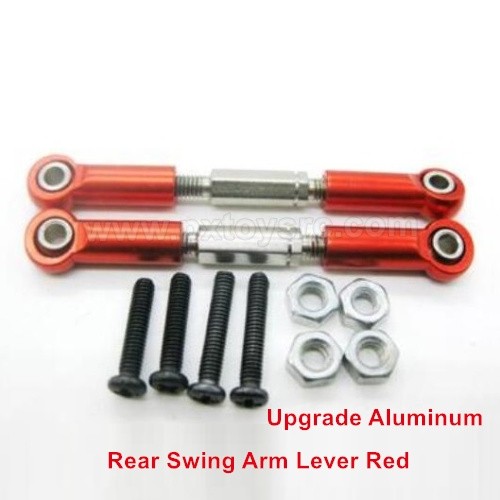 wltoys upgrades metal Rear Swing Arm Lever Red