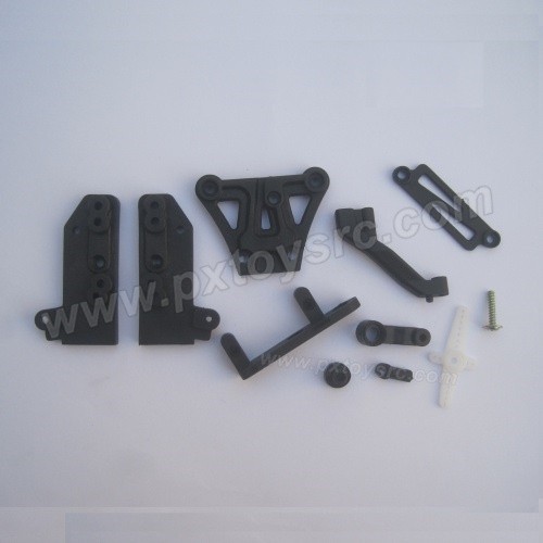 HBX Transit 12895 Parts Front Top Plate+Braces 12702