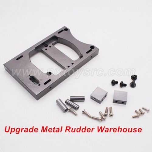 JJRC Q65 D844 Military Truck Upgrade Parts Metal Rudder Warehouse