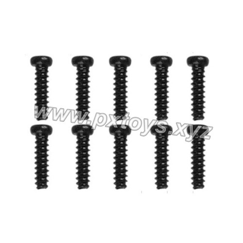 XinleHong Toys 9125 parts Round Headed Screw 2.6X7PBHO 15-LS09