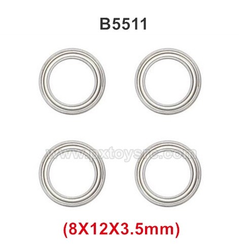 REMO 1625 Parts Ball Bearings (8X12X3.5mm) B5511