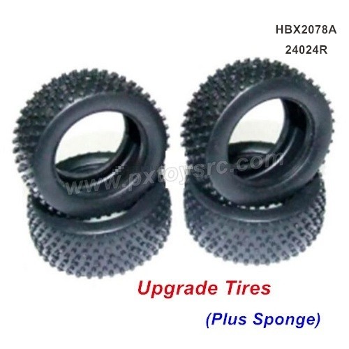 hbx 2078a uprade parts-Tires (Plus Sponge) 24024R