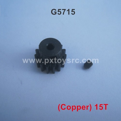 REMO G5715 Motor Gear (Copper) 15T For HOBBY 1/16 1651 Dingo