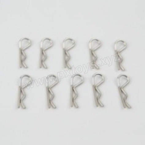 PXtoys 9300E Car Parts R Type Bolt, R Body Clip