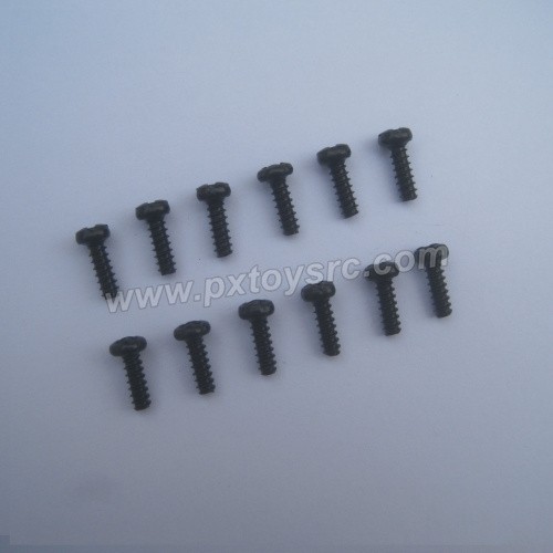 HBX 12815 Protector Parts Round Head Self Tapping Screw 2.6X8mm S018