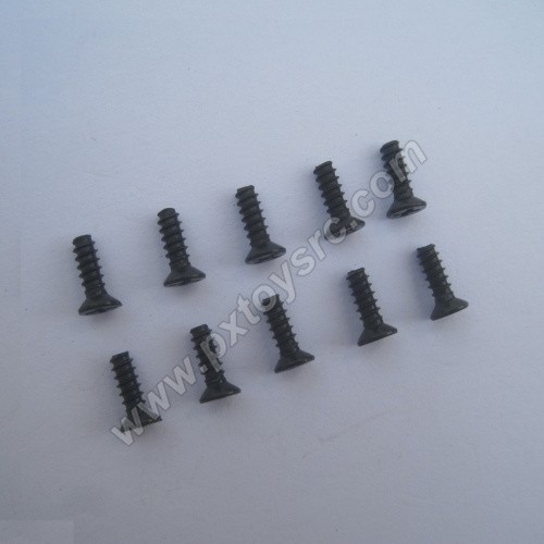 HBX 12815 Protector Parts Countersunk Self Tapping Screw 2.6X8mm S020