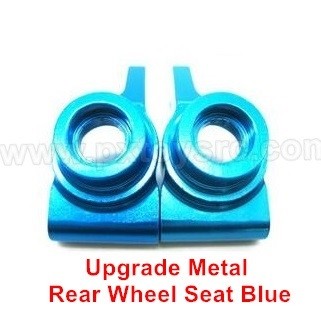 wltoys 144001 upgrade parts Metal Rear Wheel Seat Blue
