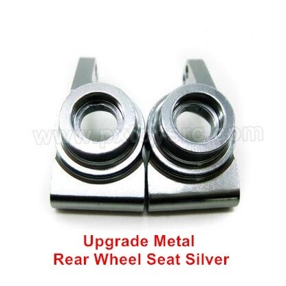 wltoys 144001 aluminum parts Upgrade Rear Wheel Seat Silver
