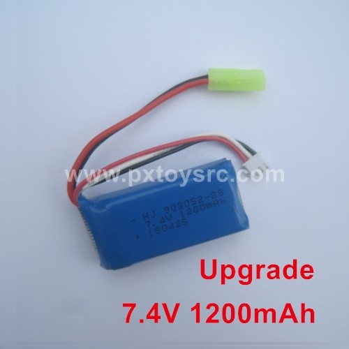 Pxtoys NO.9307E Upgrade Parts Battery 7.4V 1200mAh