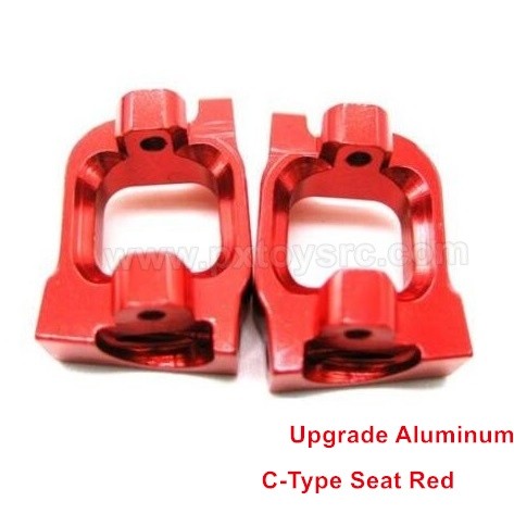 wltoys 144001 upgrade parts Metal C-Type Seat Red 
