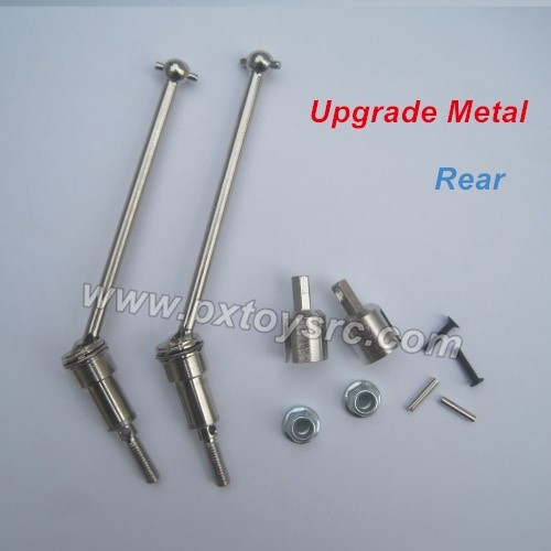 HBX Survivor Mt 12813 Upgrade Metal Rear Drive Shaft 12711C