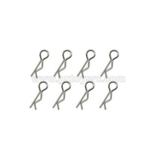 Feiyue FY08 parts R Pin, Body Clips W12019