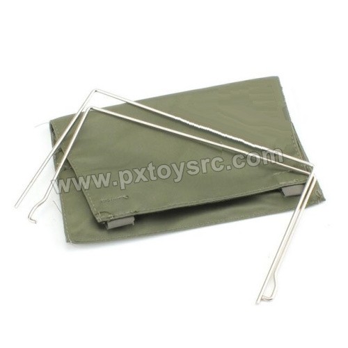 JJRC Q65 D844 Crawler Military Truck Parts Carport Canvas