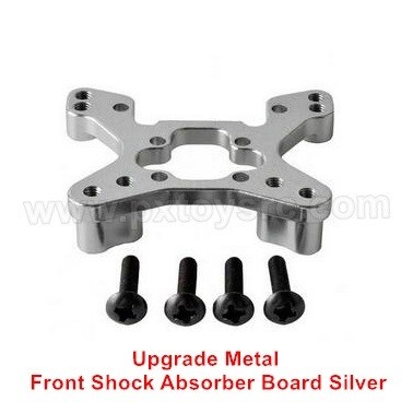LC Racing EMB 1/14 Car Upgrade Metal Front Shock Absorber Board Silver