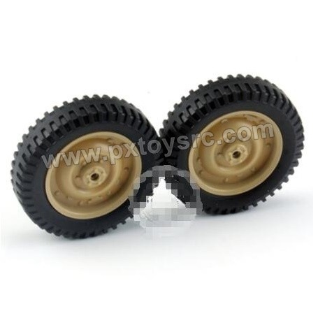 JJRC Q65 D844 Crawler Military Truck Parts Wheel-Yellow