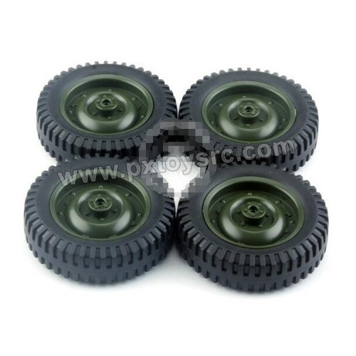 JJRC Q65 D844 Crawler Military Truck Parts Tire