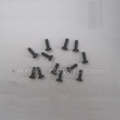 HBX 12895 Transit Parts 2.3X6mm Round Head Self Tapping Screw S051