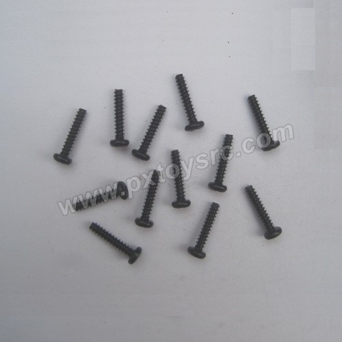 HBX 12895 Transit Parts 3X15mm Round Head Self Tapping Screws S085