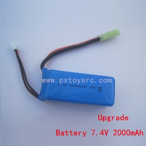 Pxtoys RC Car 9306E Upgrade Parts Battery 7.4V 2000mah