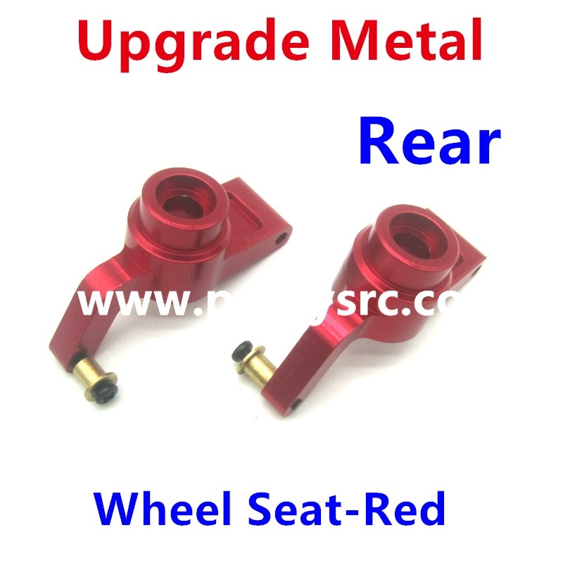 ENOZE 9203E Off Road Upgrade Metal Rear Wheel Seat-Red