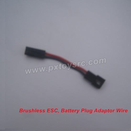 HBX 12815 Protector Parts Brushless ESC, Battery Plug Adaptor Wire 12634