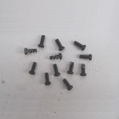 HBX 12889 Thruster Parts 2.6X6mm Round Head Self S089