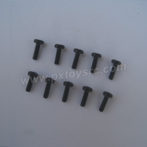 HBX 12895 Transit Parts 2.5X8mm Round Head Screw S100