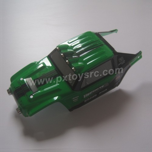 HBX Dune Thunder 12891 Parts Car Shell Green 891-B002