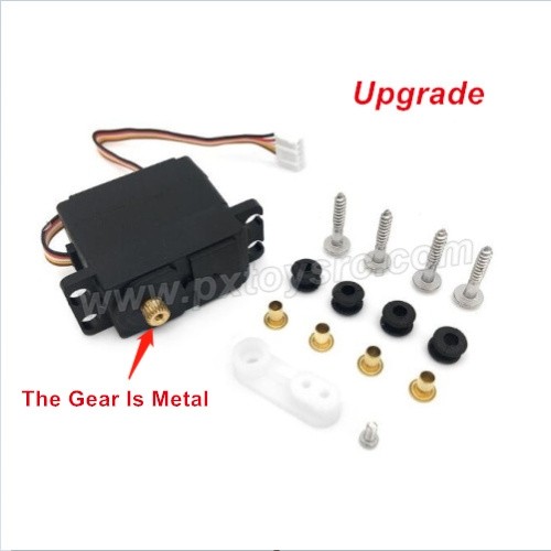 Subotech BG1518 Tornado Upgrade Parts 5-Wire Steering Servo DZDJ02 ( The Gear Is Metal)