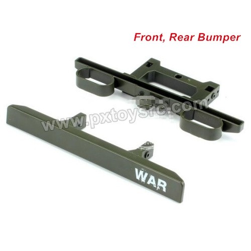 JJRC Q65 D844 Crawler Military Truck Parts Front, Rear Bumper