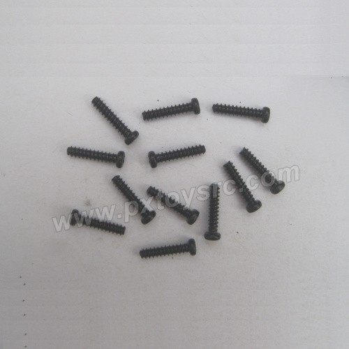 HBX 12895 Transit Parts 2.6X12mm Round Head Self Tapping Screws S161