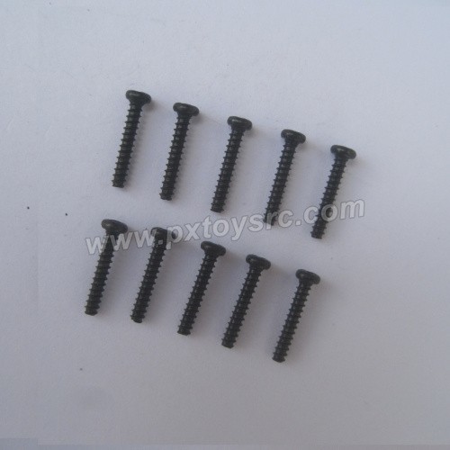 HBX 12815 Protector Parts 2X12mm Round Head Self Tapping Screw S204