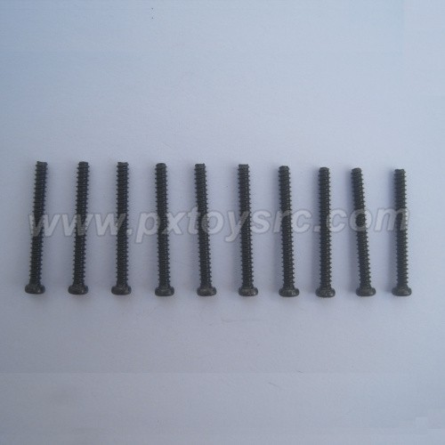 HBX 12889 Thruster Parts 2.6X25mm Round Head Self Tapping Screw S201