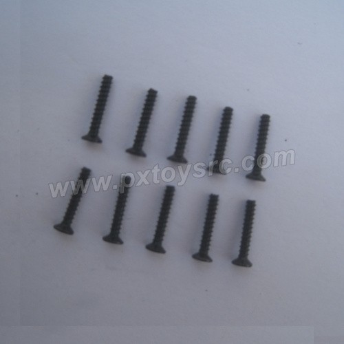 HBX 12889 Thruster Parts 2X12mm Countersunk Self Tapping Screw S202