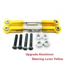 wltoys 144001 Upgrade aluminum parts Steering Lever Yellow