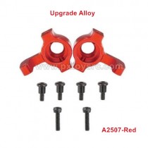 2PCS Remo A2507-Red Steering blocks For 1/16 1635 Smax