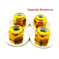 wltoys 144001 parts upgrade Locknut Yellow