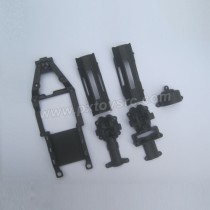 HBX Survivor Mt 12813 Parts Gear Box Housing+Upper Deck+Battery Cover 12601R