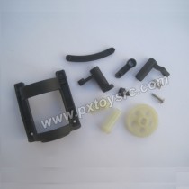 HBX Dune Thunder 12891 Parts Spur gear+Pinion Gear+Motor Guard+Steering Bushings 12602R