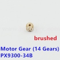 ENOZE 9302E Motor Gear (14 Gears) PX9300-34B For Brushed Motor 