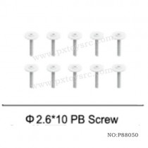 ENOZE RC Car Screw Parts 2.6X10PB P88050 For 9000E 9002E