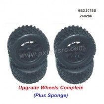 HBX 2078B upgrade Parts-Wheels Complete (Plus Sponge) 24028R