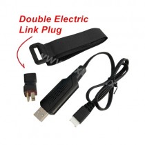 xinlehong Toys 9125 Parts USB Charger+Double Electric Link Plug+Battery Bandage